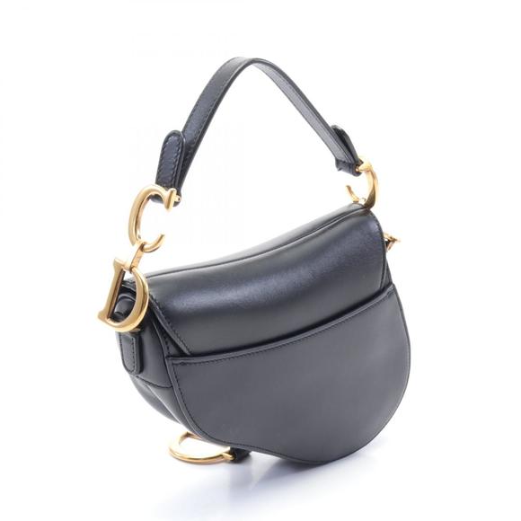 Dior  Christian Handbag Black Saddle - Picture 1 of 6